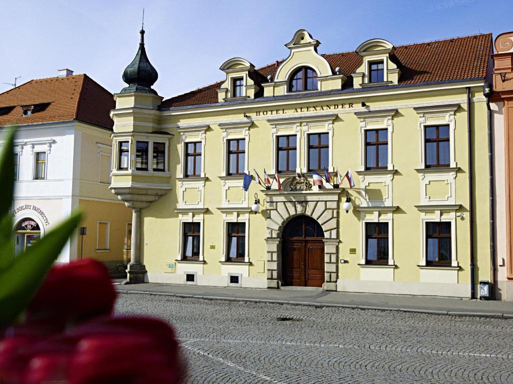 Alexander Hotell Stříbro Eksteriør bilde